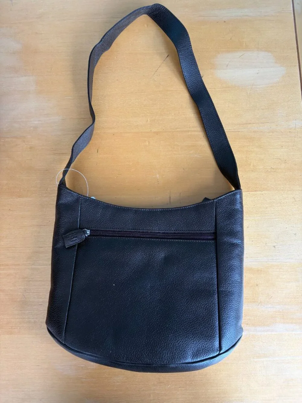 The Sak brown leather shoulder bag